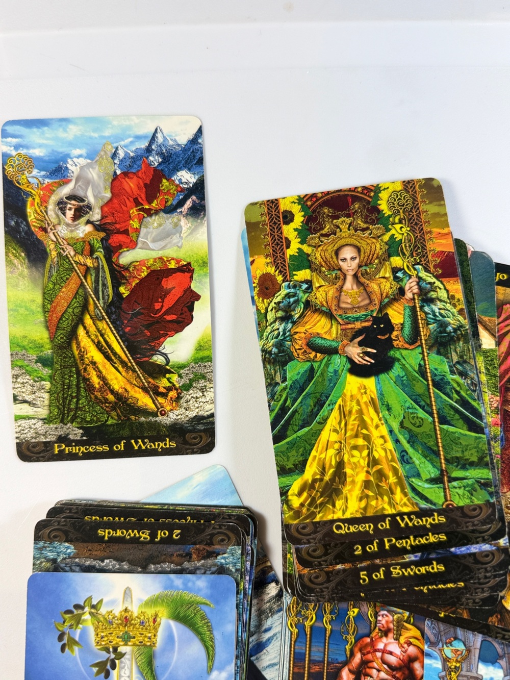 Deluxe Deck and Guidebook - Gold & Teal
